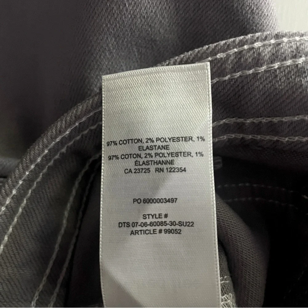 Aritzia Wilfred Free Modern Utility Pant Mid Rise Gray Size 6 26751 - Picture 10 of 12